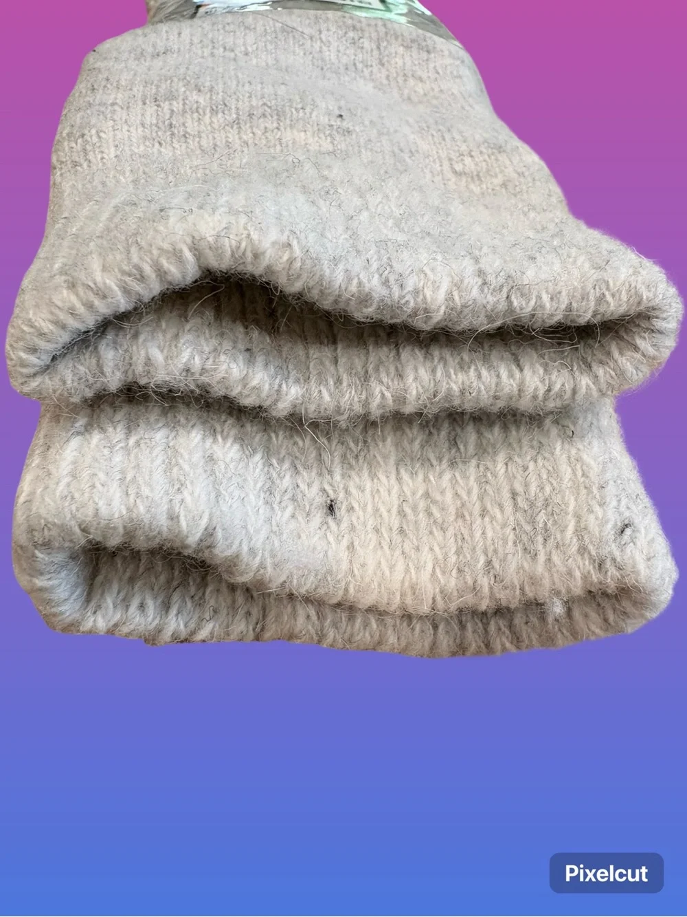 Thermolite Wool Heavyweight Crew Socks - Light Gray